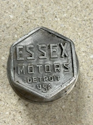 Juego de 3 tapas de grasa central de cubo cubierta antipolvo roscada Essex años 20/30 ¡¡CARGA!!! Foto 1 de 4