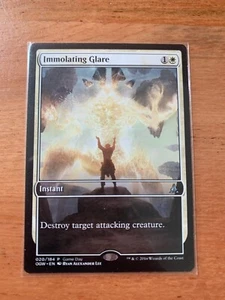 x1 MTG Full Art Immolating LP Glare Promo - MTG Magic the Gathering White - Picture 1 of 1