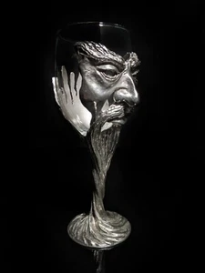 Royal Selangor Lord of the Rings Gandalf™ Pewter Wine Glass 272531 - Picture 1 of 12
