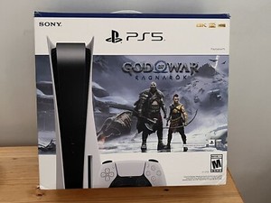 Sony PS5 Blu-Ray Edition Console God of War Ragnarök Bundle - White