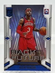 2023-24 Donruss Elite #4 Allen Iverson Ritorno al futuro acetato SSP - Foto 1 di 2