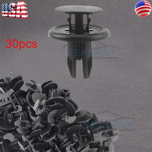 30pcs Fit MAZDA Fender Liner Splash Shield Push Clip Retainer Rivet BGV456145 - Picture 1 of 10