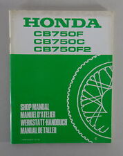 Werkstatthandbuch Ergänzung Honda CB 750F / CB 750C / CB 750F2 Stand 1982