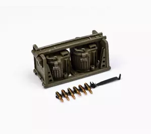 Drum Magazine & Carrier for DID E60066 Mg34 Accessory Kit 1/6 Scale Figure 12" - Picture 1 of 1