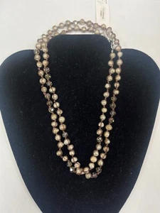 Nuevo collar de perlas de agua dulce J.jill Taupe 16" Precio de venta sugerido por el fabricante $54 - Imagen 1 de 1