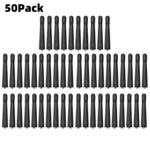 50x UHF Stubby Antenna KRA23 For TK3307 TK3312 TK3360 TK5310 TK5320 Radio - Zdjęcie 1 z 1