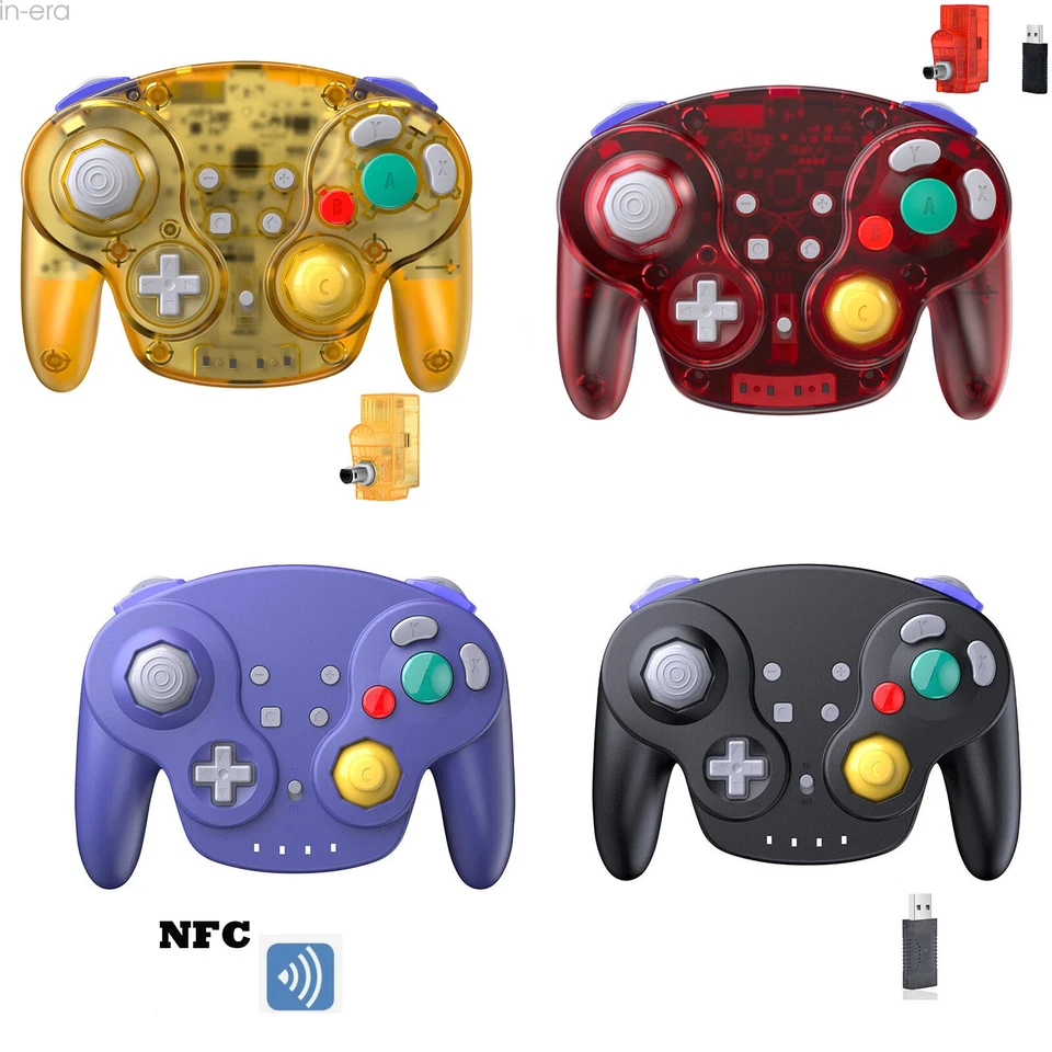 Wireless NGC Controller for Gamecube Wii  or USB FOR NSO Switch PC MAC Steam MAC - Image 1 of 4