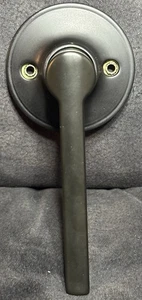 Schlage Lock Company J170SOL622 Solstice Lever, Matte Black dummy handle set - Picture 1 of 8