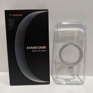 Torras Ostand Magnetic iPhone 17 Pro Case, MagSafe, Kamerasteuerung Ständer transparent - Bild 1 von 8
