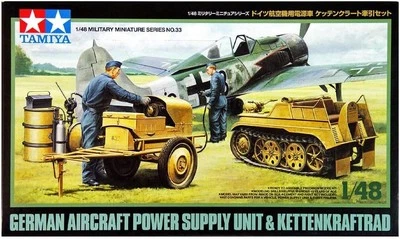 Tamiya 32533 1/48 Tedesco Sdkfz 2 Kettenkrad Aircraft Power Supply Unit 25337 - Immagine 1 di 4