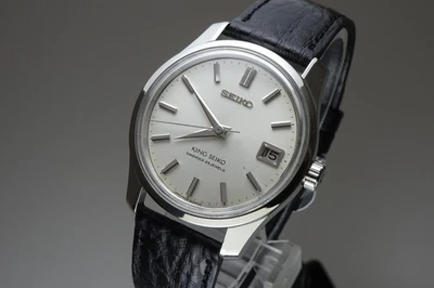 Serviced Vintage 1966 JAPAN 44 KING SEIKO CALENDAR 4402-8000 25J Hand-winding. - Image 1 of 4
