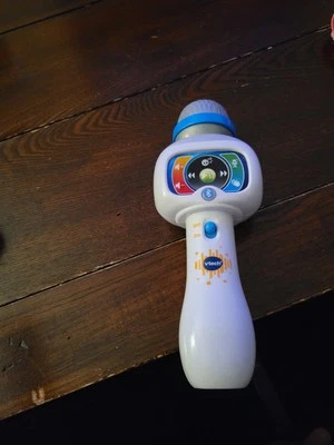 VTech Sing It Out Karaoke Microphone Bluetooth Party Lights Songs Voice Effects! - Image 1 of 2