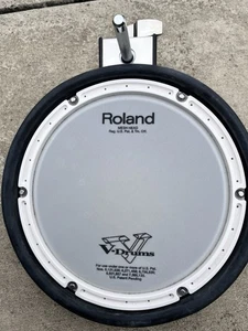 Roland PDX-8 Doppio Trigger Mesh Head V-Drum Pad - Foto 1 di 7