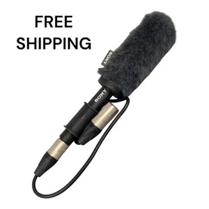Sony ECM-VG1 Microphone External Mic With Fur Wind Screen Wonderful Condition - Picture 1 of 11