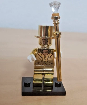 LEGO Mr. Gold Custom Minifigur - Bild 1 von 2