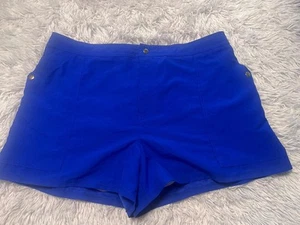 Kim Rogers Royal Blue Running Shorts With Lining Size L - Picture 1 of 5
