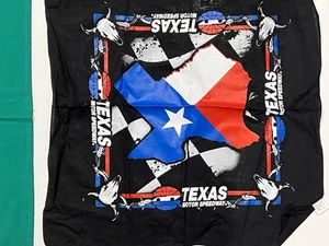 Vintage Texas Motor Speedway FLAGGE Bandana/Taschentücher-TAXAS BANDANA Nascar - Bild 1 von 1
