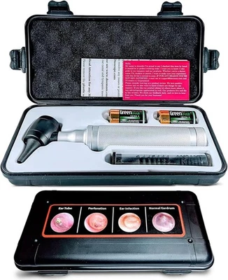 Otoscopio profesional Dr Mom quinta generación - tamaño completo con nuestra lente más grande,...  Foto 1 de 4