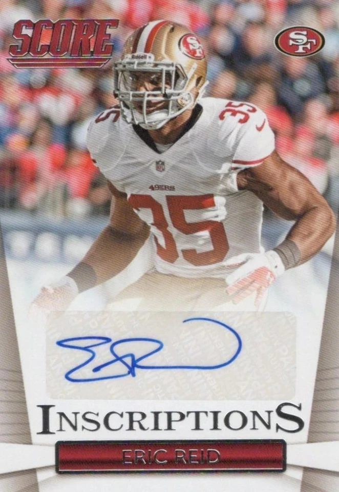 2014 Score Inscriptions #IER Eric Reid San Francisco 49ers - Image 1 of 1