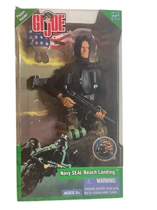 GI Joe Navy Seal Beach Landing 12” Action Figure Hasbro NIB 2003 - Picture 1 of 7