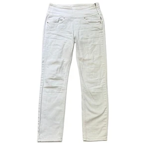 SPANX Signature Cropped Jeans Control Shaping Stretch Denim 5 Pocket Weiß 26 - Bild 1 von 6