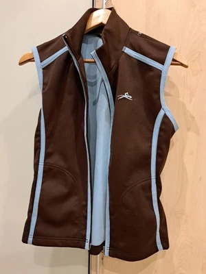 Equi Theme Reitweste, Gr. M/L, braun/hellblau - Bild 1 von 4