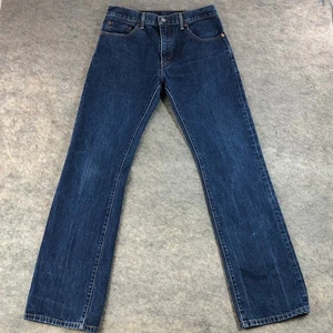Levi's 517 Bootcut Jeans Mens W32 L34 Dark Wash Denim Blue - Picture 1 of 14