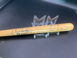 Carl Yastrzemski Vintage signed mini bat - JSA Red Sox - HOF - Picture 1 of 4