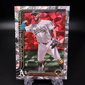 2025 Topps Series 1 Abraham Toro Diamante Foil #245 Oakland Athletics - Picture 1 of 2