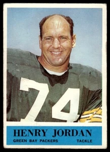 Philadelphia Henry Jordan Green Bay Packers 1964 #75 - Imagen 1 de 2