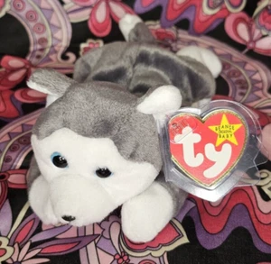 NANOOK The Husky Dog ✨️ MWNMT Near Mint ✨️ VTG New TY Beanie Baby Plush 1996 - Picture 1 of 10