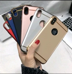 Luxus 3 in 1 Combo Slim Cover iPhone X Hüllen - Bild 1 von 6