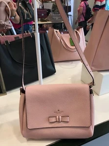 NWT Kate Spade Avva Pershing Street Crossbody Bag WKRU5390 - Warmvellum - Picture 1 of 6