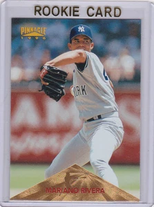 MARIANO RIVERA ROOKIE CARD Pinnacle MLB RC New York Yankees HOFer! - Picture 1 of 2