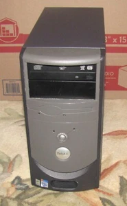 PC tower Dell Dimension 4600 2,8 GHz Intel Pentium 4 768 MB 200 GB Windows XP - Foto 1 di 2