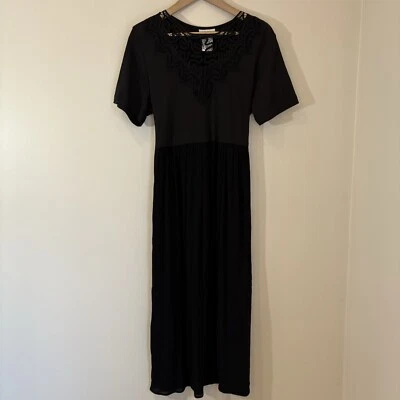 Coldwater Creek женщин макси платье средний маленький марлевая юбка вязаный топ ведьмы богемное - Изображение 1 из 4