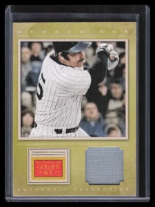 2012 Panini Golden Age Museum Age Memorabilia 38 Thurman Munson Jersey - Picture 1 of 2
