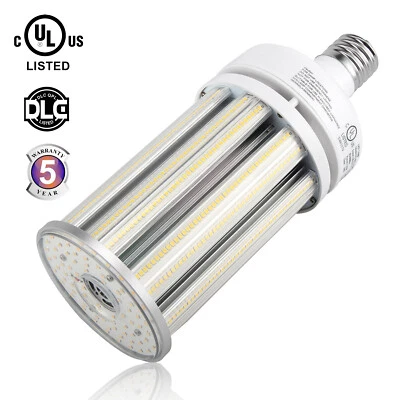 500W Equival LED Corn Light E39 Mogul Base 125W Warehouse Garage Retrofit Bulb - Image 1 of 4