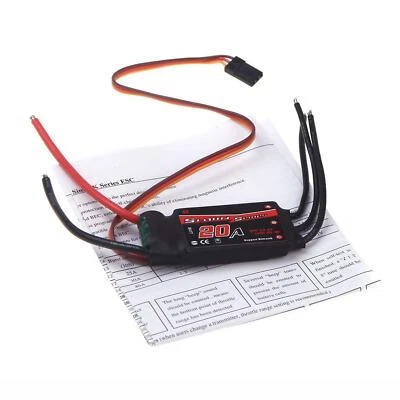 HP SimonK 20A ESC 2-3S Speed Controller BEC 5V 2A For RC Quadcopter Airplane 250 - Image 1 of 3