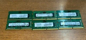 LOT OF 6X 4GB ADATA MEMOREX SK HYNIX SAMSUNG 24GB PC4 DDR4 RAM MEMORY 862397-855 - Picture 1 of 2