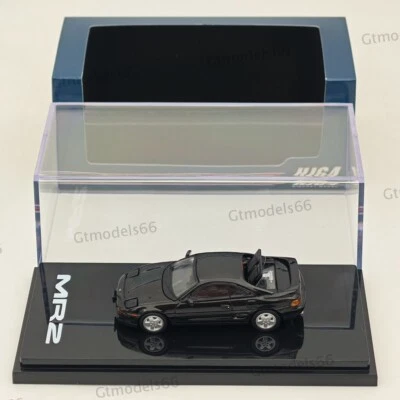 Coche modelo diecast negro 1/64 Hobby Japón Toyota MR2 (SW20) GT-S 1991 HJ642045BK Foto 1 de 4