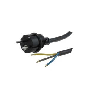 S2-3/25/1.8BK Kabel CEE 7/7 (E/F) Stecker,Kabel 1,8m schwarz PVC 3x2,5mm2 JONEX - Bild 1 von 1