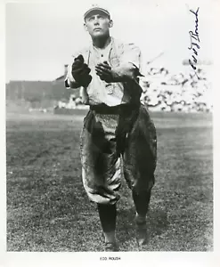 Edd Roush Autographed 8x10 JSA Certified Reds Photo - Picture 1 of 1