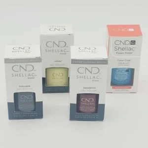 CND Shellac - Pick Your Colour - A-Z - Top, Base Coat, DURAFORCE, XPRESS5 - Picture 1 of 183