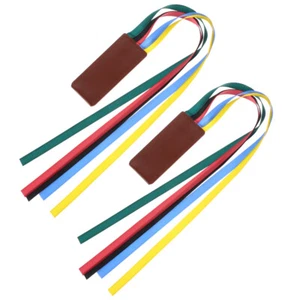 2 Pcs Bookmark Paginator Stationery Bookmarks Ribbon Page Marker Student - Picture 1 of 12