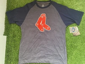 STITCHES BOSTON RED SOX COOPERSTOWN COLLECTION SHORT SLEEVE T SHIRT SIZE LARGE - Picture 1 of 3