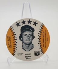 Rare Vintage 1981 Peter Pan Sunbeam George Brett MSA Disc Kansas City Royals HOF