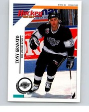 1993-94 Panini Stickers Hockey  #203 Tony Granato  Los Angeles Kings V83752