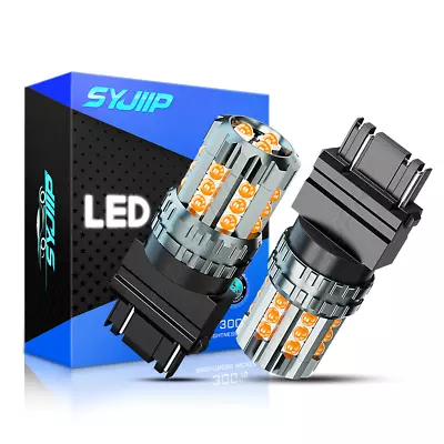 Bombillas intermitentes LED intermitentes de señal de giro delanteras Switchback 3157 para Dodge Ram 2500 1994-2013 Foto 1 de 4