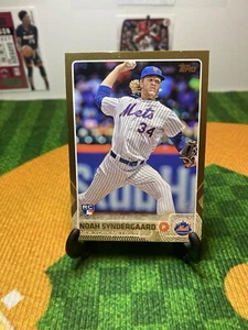 🔥 2015 Topps Update Gold Parallel Noah Syndergaard RC SP /2015 NY Mets #US157 - Bild 1 von 3